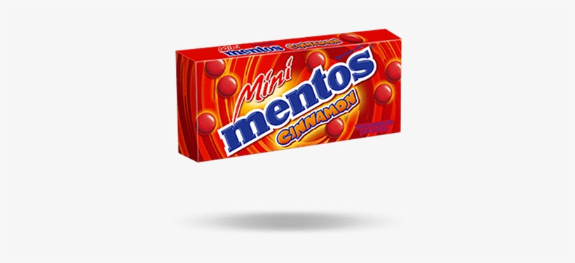 Mentos Mini Cinnamon 80g - Mini Mentos Chewy Mint Cinnamon, 2.82 Oz, transparent png #3165848