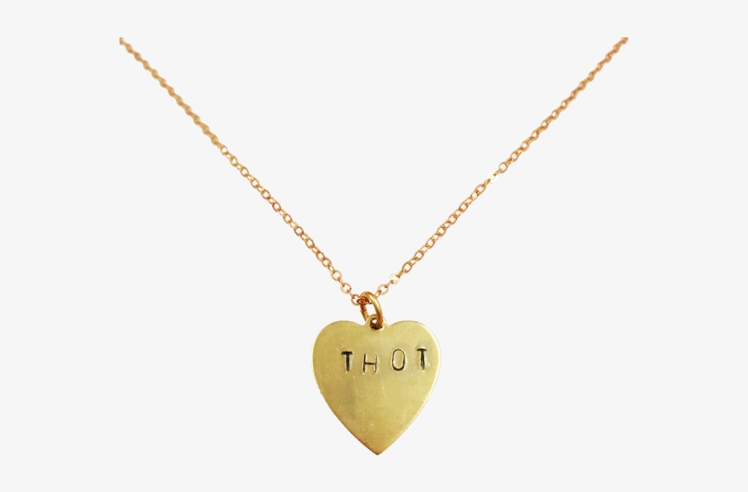 Thot Hand-stamped Necklace - Necklace, transparent png #3165849