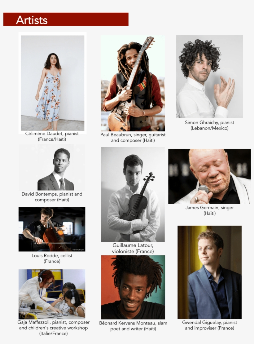 2017 Edition In Jacmel And Port Au Prince - James Germain/morceaux De Choix, transparent png #3166891