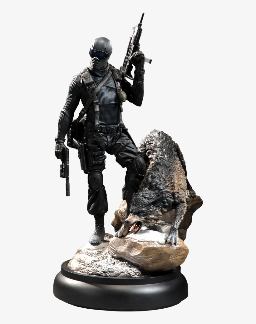 Joe Polystone Statue Snake Eyes And Timber - Snake Eyes, transparent png #3166934