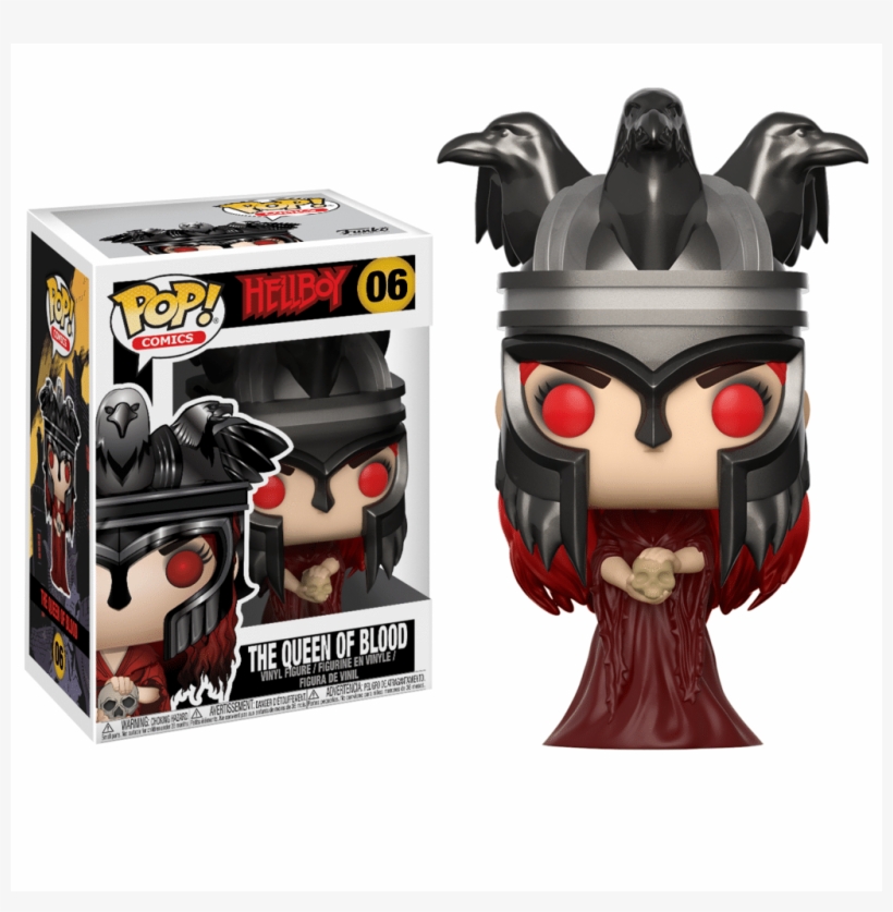 Hellboy Comic Nimue The Queen Of Blood Pop Vinyl Figure - Hellboy The Blood Queen Comic, transparent png #3167030