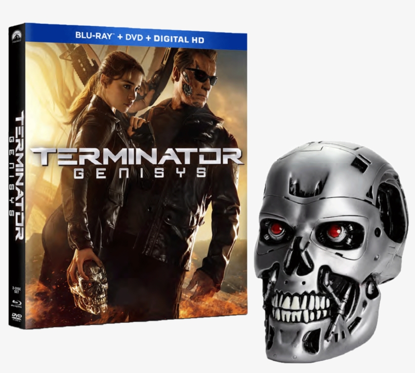 Fye On Twitter - Terminator Genisys (3d Blu-ray + Blu-ray + Dvd + Digital, transparent png #3167151