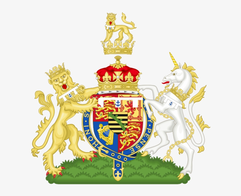 As The Fourth Son Of A Middling Monarch, Prince George, - Meghan And Harry Coat Of Arms, transparent png #3167199