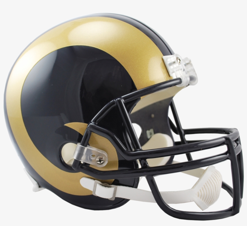 49ers Helmet Download - St. Louis Rams Full Size Replica Football Helmet, transparent png #3167225