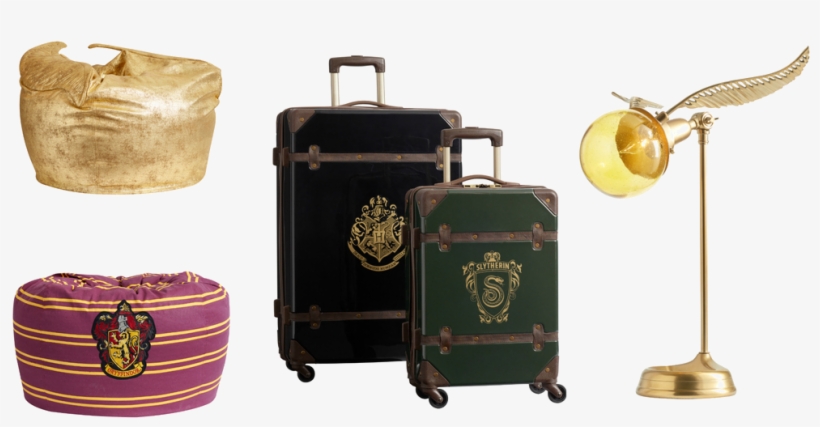 Pottery Barn Harry Potter Luggage, transparent png #3167227