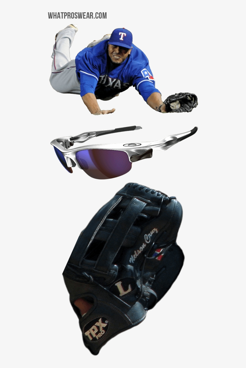 Nelson Cruz Glove Model, Nelson Cruz Sunglasses, Tpx - Nelson Cruz Glove, transparent png #3167494