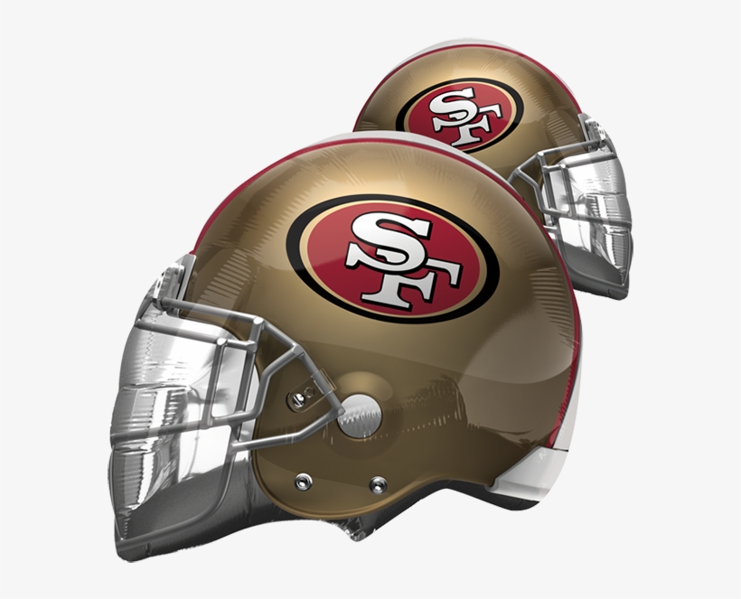 San Francisco 49ers Helmet Supershape - San Francisco 49ers, transparent png #3167542