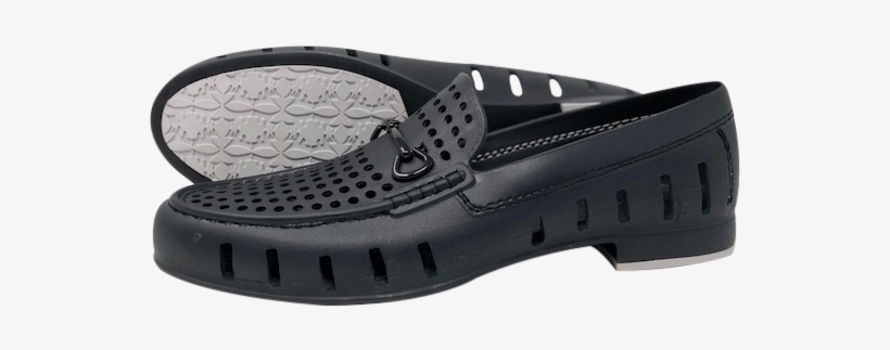 Black/harbor Mist Gray - Slip-on Shoe, transparent png #3168206