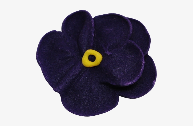 1" Royal Icing Pansy - Pansy, transparent png #3168208