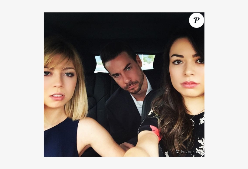 Jennette Mccurdy, Miranda Cosgrove Et Jerry Trainor - Freddie From Icarly 2018, transparent png #3168263