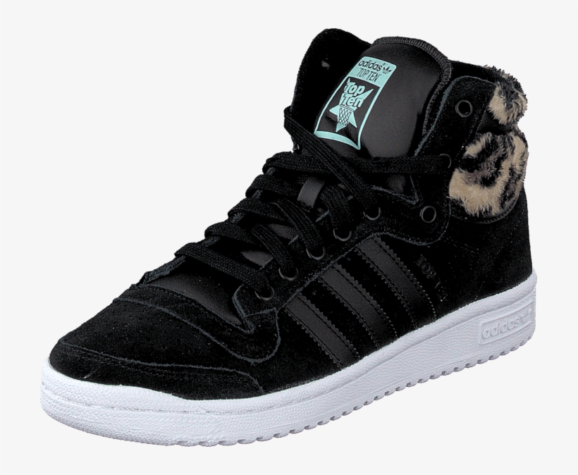 Adidas Originals Women Top Ten Hi W Core Black/core - Adidas Ar 2.0 Black Grey, transparent png #3168349