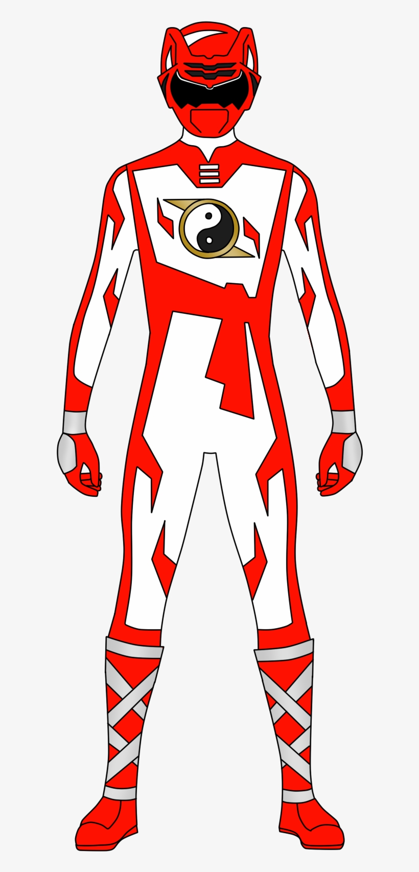 Shaolin Fury Red Ranger - Cougar Ranger, transparent png #3169025