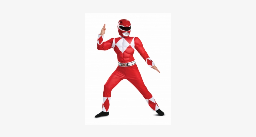 Red Ranger S4-6 - Power Ranger Costumes, transparent png #3169059