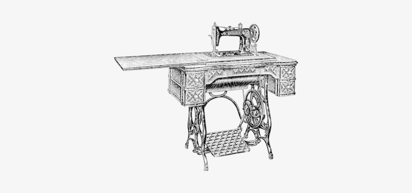 Tags - - Draw A Sewing Machine And Label, transparent png #3169078