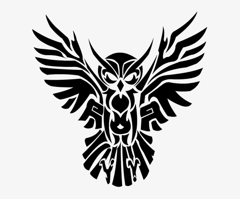 Owl - Tribal Owl, transparent png #3169183