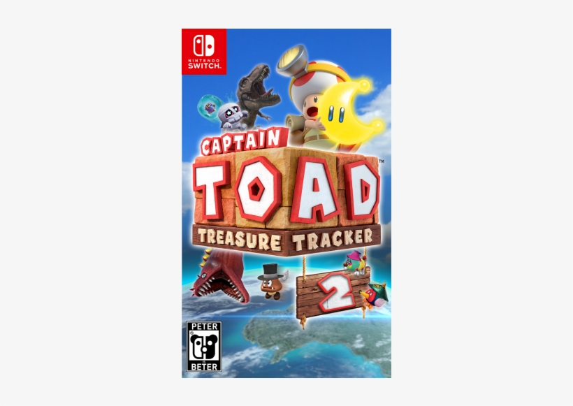 Treasure Tracker - Captain Toad: Treasure Tracker (nintendo Selects) Wii, transparent png #3169330