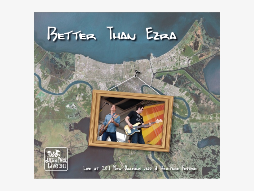 Better Than Ezra - Live At Jazz Fest 2011 - Cd, transparent png #3169528