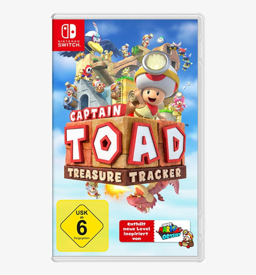 Captain Toad Treasure Tracker Switch - Captain Toad (wii U Select), transparent png #3169623