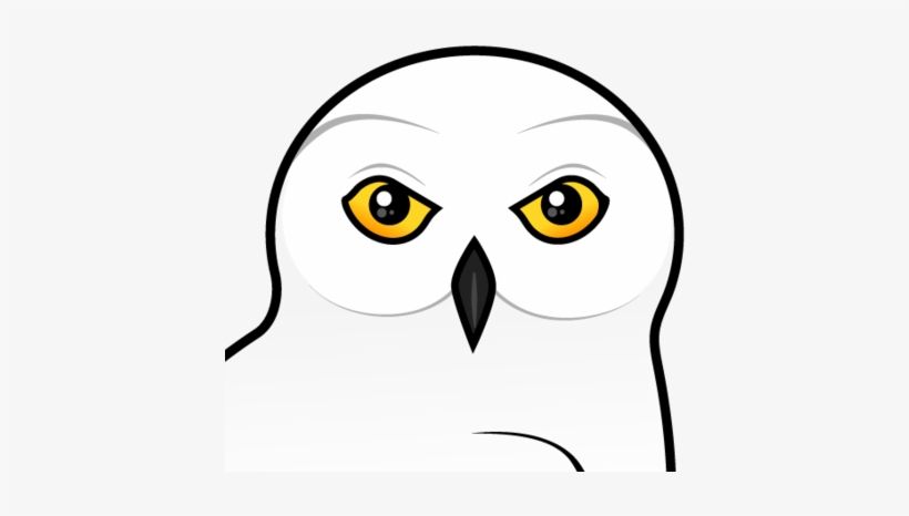 About The Snowy Owl - Arctic Snowy Owl Cartoon, transparent png #3169721
