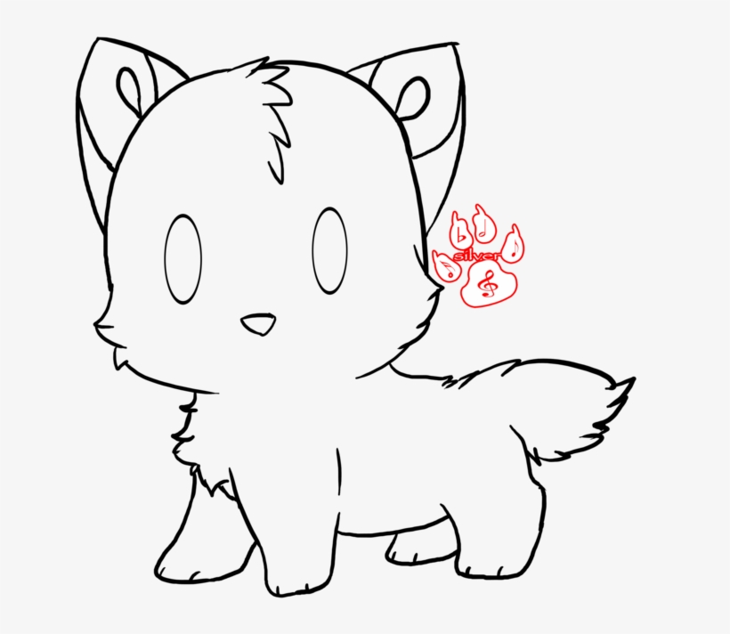 Wolf Drawing Cute - Drawing, transparent png #3169722