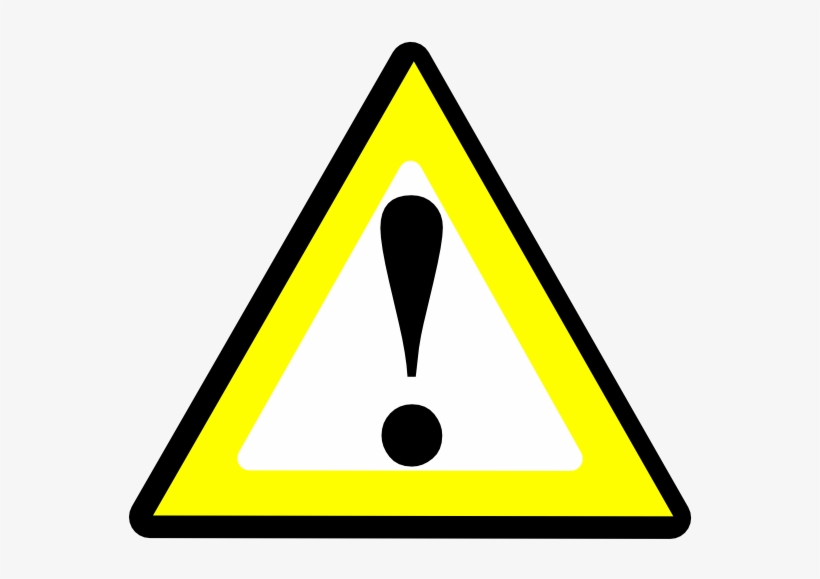 Black Yellow Warning 1 Clip Art At Clker - Road Signs Uk, transparent png #3169822