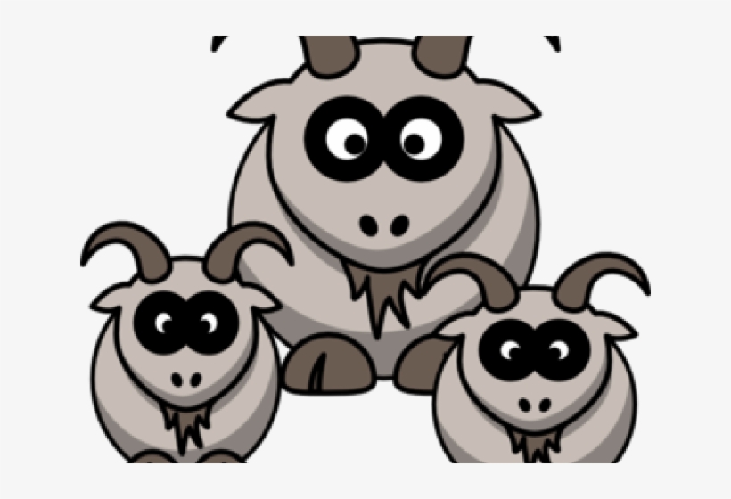 Goat Clipart Baby Goat - Cartoon Goat - Free Transparent PNG Download -  PNGkey