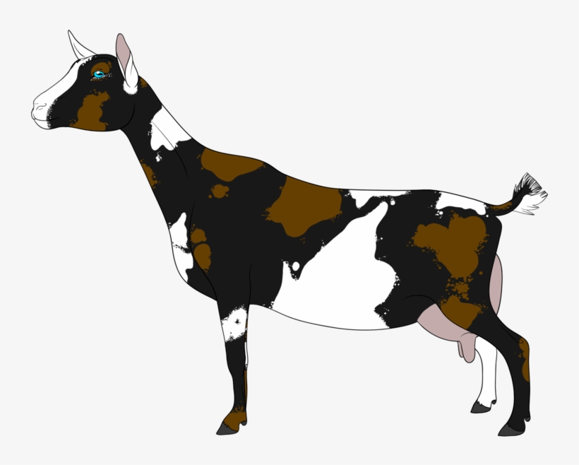 Nigerian Dwarf Goat Clipart 2 By Sharon - Clip Art, transparent png #3170058