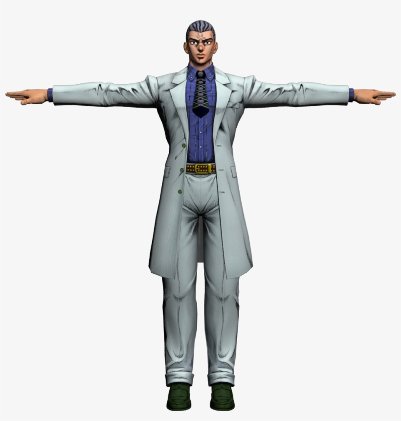 Yoshikage Kira - Action Figure, transparent png #3170373