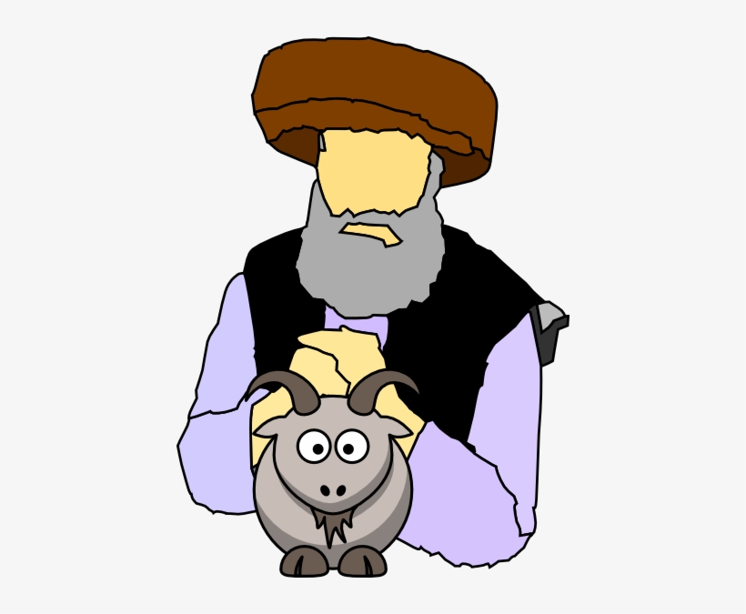 Leaning On Goat Clipart - Cafepress Cartoon Goat Framed Tile, transparent png #3170402