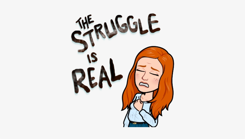 Mvp - Struggle Is Real Emoji, transparent png #3170422