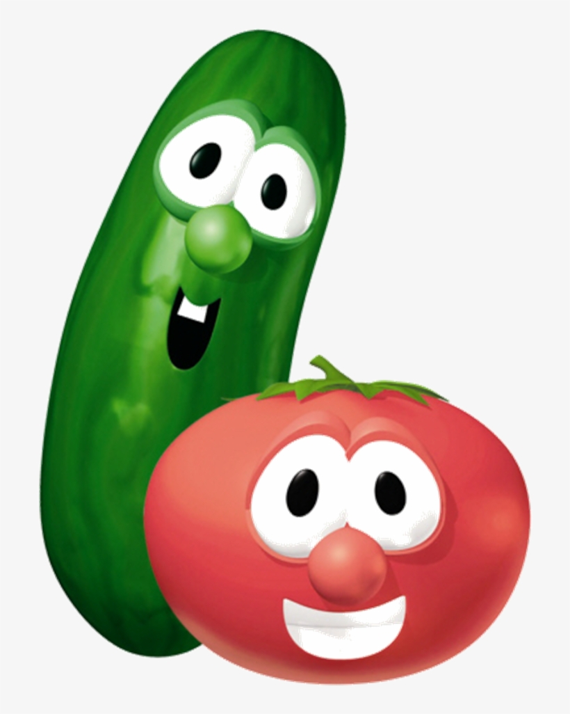 Bob And Larry - Larry And Bob Veggie Tales, transparent png #3170687