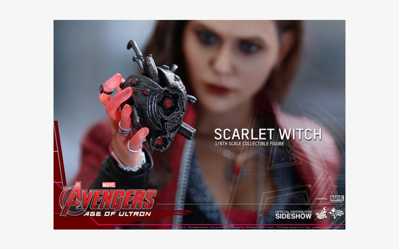 Age Of Ultron - Hot Toys 1:6 Scale Scarlet Witch Avengers Age Of Ultron, transparent png #3170744