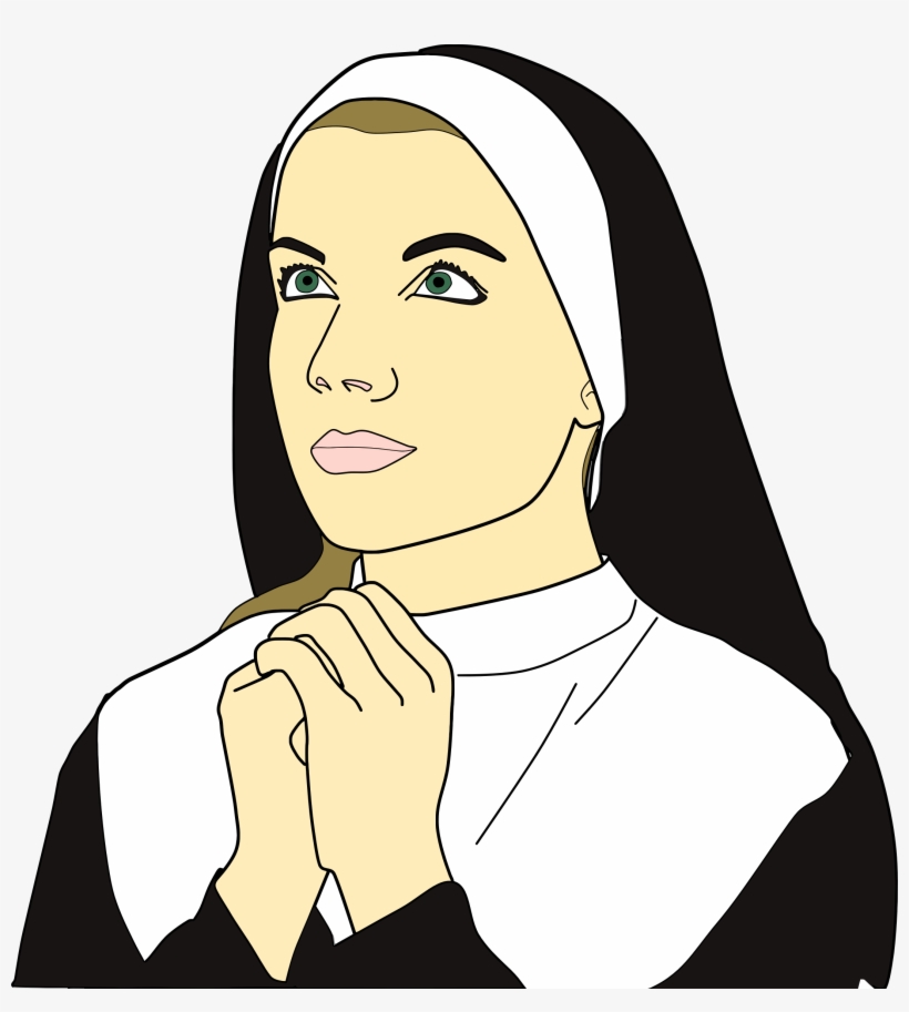 Free Download Nun Clipart Mother Teresa Nun Clip Art - Clip Art, transparent png #3171197