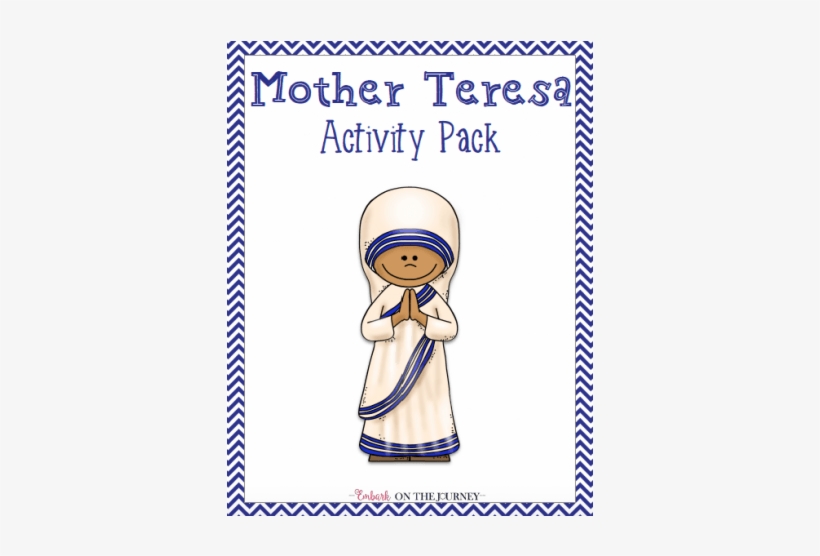 Mother Teresa Activity Pack - Leben Von Mutter Teresa, transparent png #3171221
