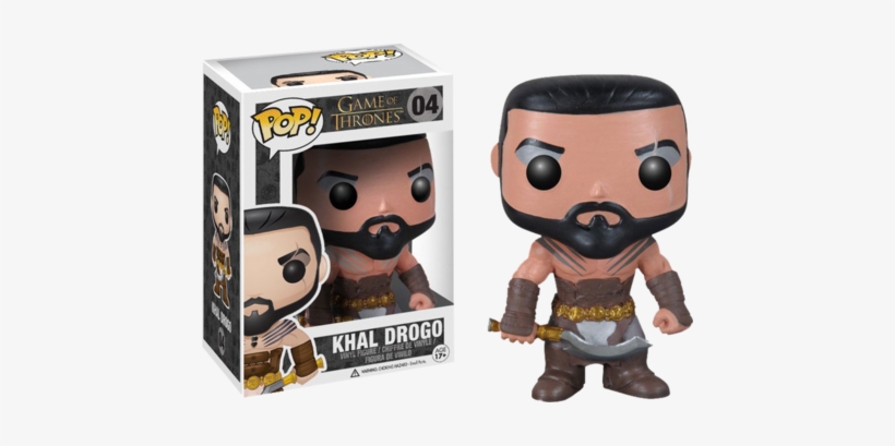 Game Of Thrones House Of Stark Embroidered Patch - Funko Pop Khal Drogo, transparent png #3171308