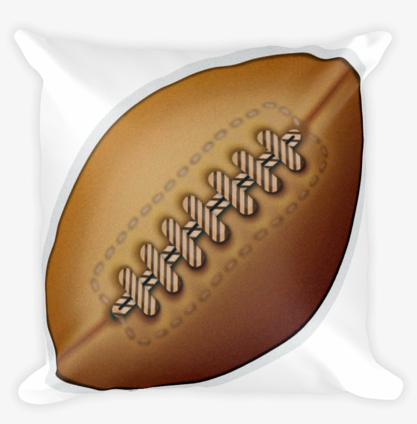 Emoji Pillow - Rugby Football - Emoji, transparent png #3171474