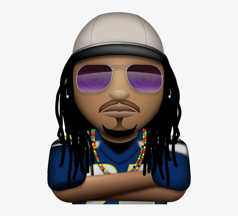 Sm Marshawn - Seahawks Emoji, transparent png #3171514