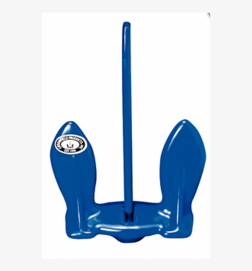 Greenfield Navy Anchor, 10 Lb, Pvc Coated Black, transparent png #3171516
