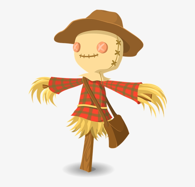 Scarecrow Graphics - Scarecrow Clipart, transparent png #3171517