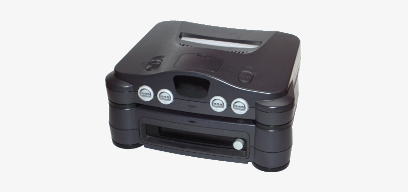 Nintendo 64dd - Nintendo 64 Disc Drive, transparent png #3171863