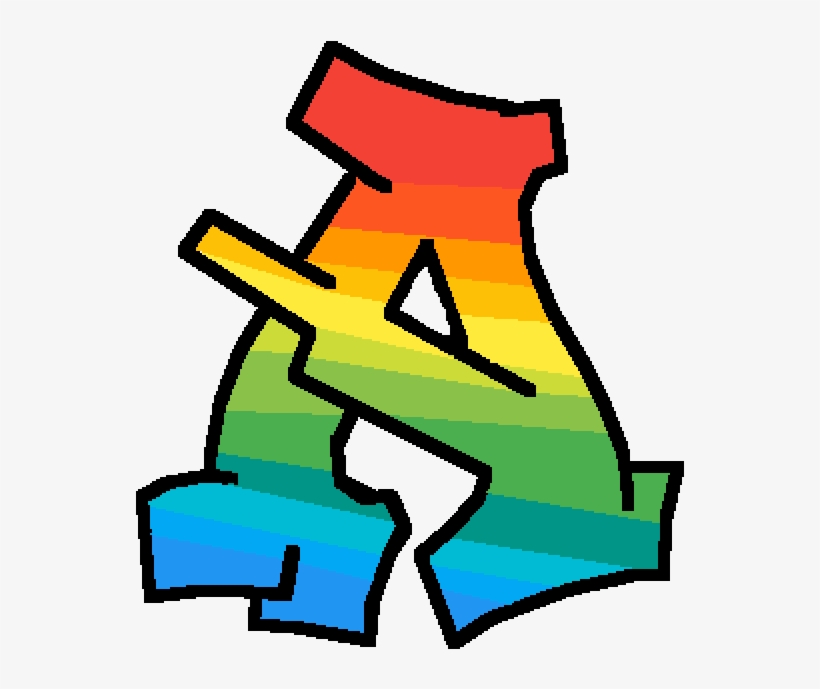 Grafiti Letter A - Letter, transparent png #3172365