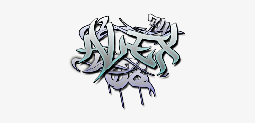 Alexander Martinez - Graffitis Con El Nombre Alex, transparent png #3172432