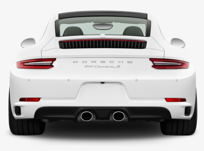 22 - - Porsche 911 Back View, transparent png #3172681