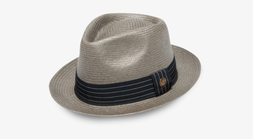 The Snare Is A Classic Snap-brim Straw Fedora That - Hat, transparent png #3172914