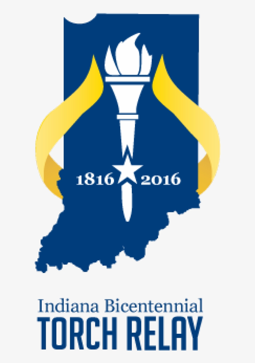 Patterned After The Olympic Torch Relay, Indiana's - Indiana Bicentennial Torch Relay, transparent png #3173294