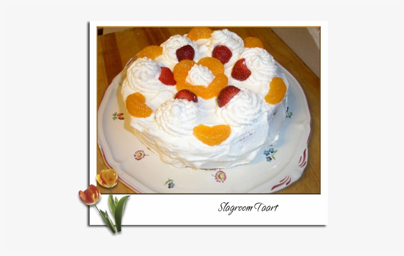 The Dutch Pastry Is Totally Different Then American - Slagroomtaart Recipe, transparent png #3173476