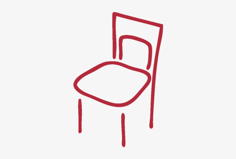 The Red Chair - Chair, transparent png #3173564