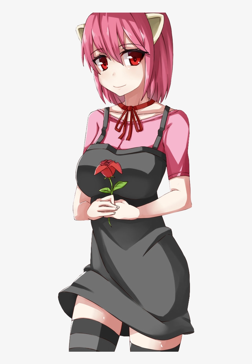 Render Anime - Lucy Elfen Lied Render, transparent png #3173567