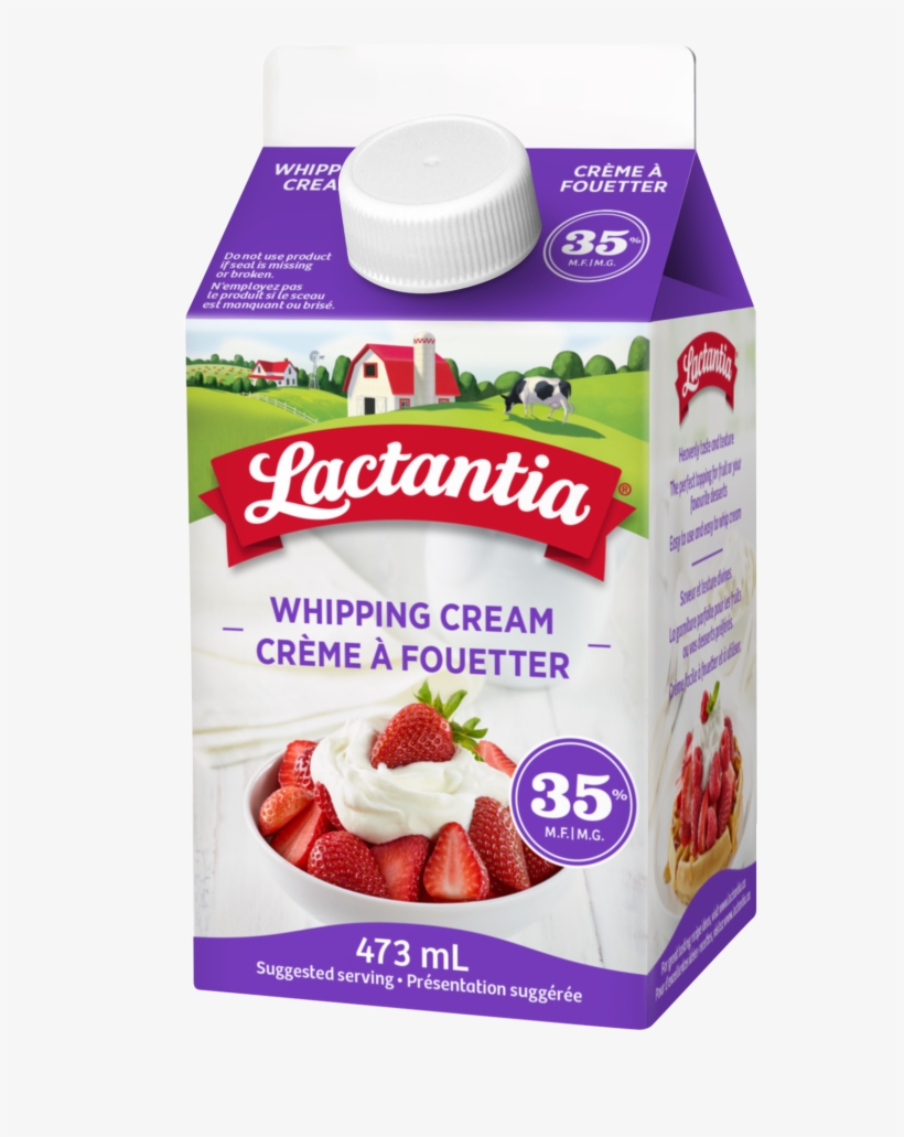 Lactantia Whipping Cream, transparent png #3173585
