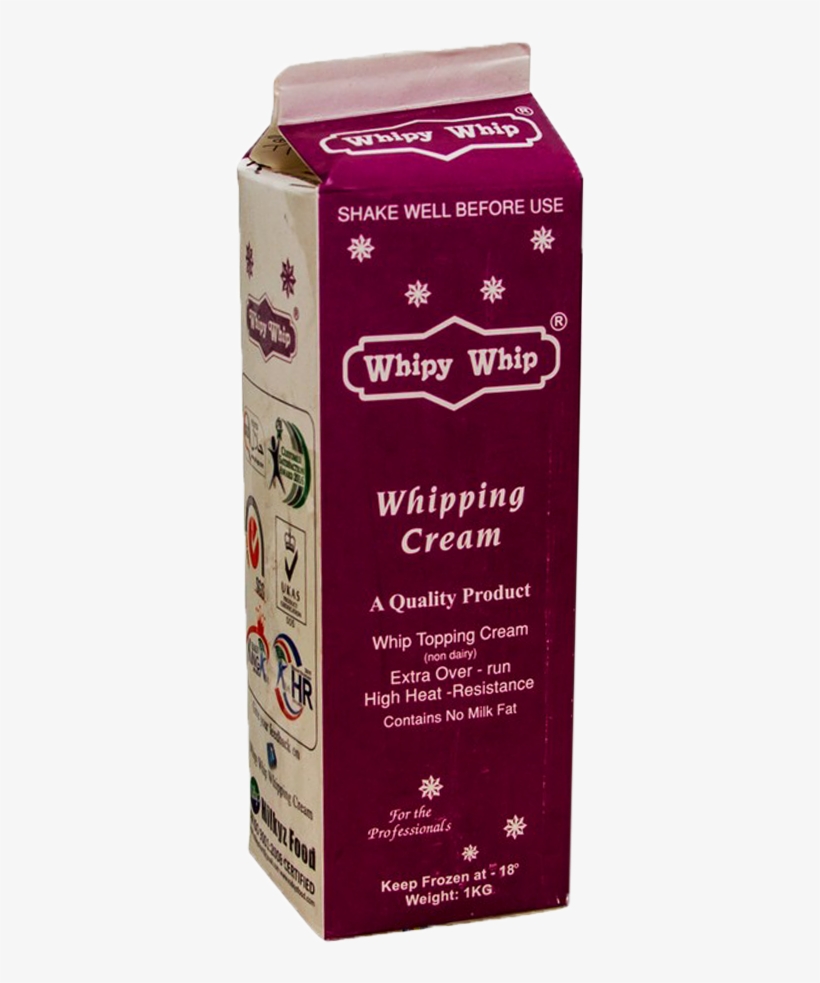 Whippy Whip Whipping Cream 1 Kg - Whipy Whip Cream Price, transparent png #3173608